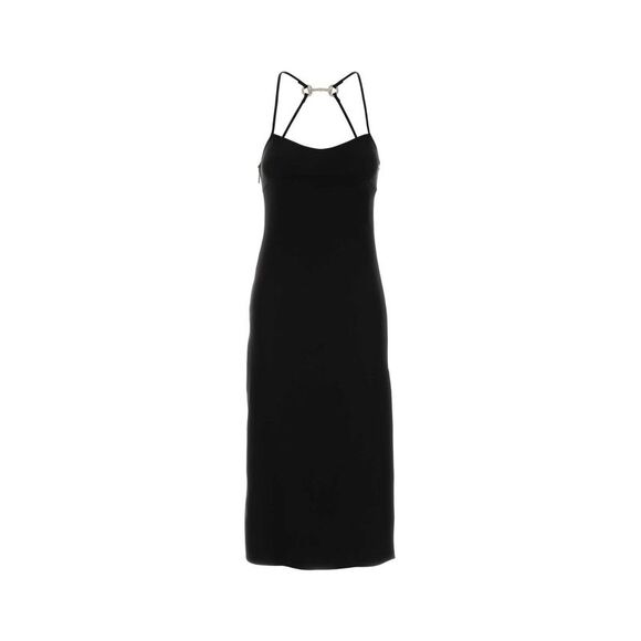Gucci Women Black Crepe Dress
